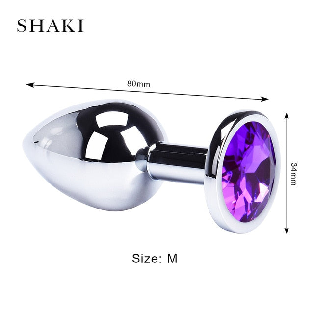 Anal Sex Toys Butt Plug Tail Crystal - Fefe's Fantasy Boutique