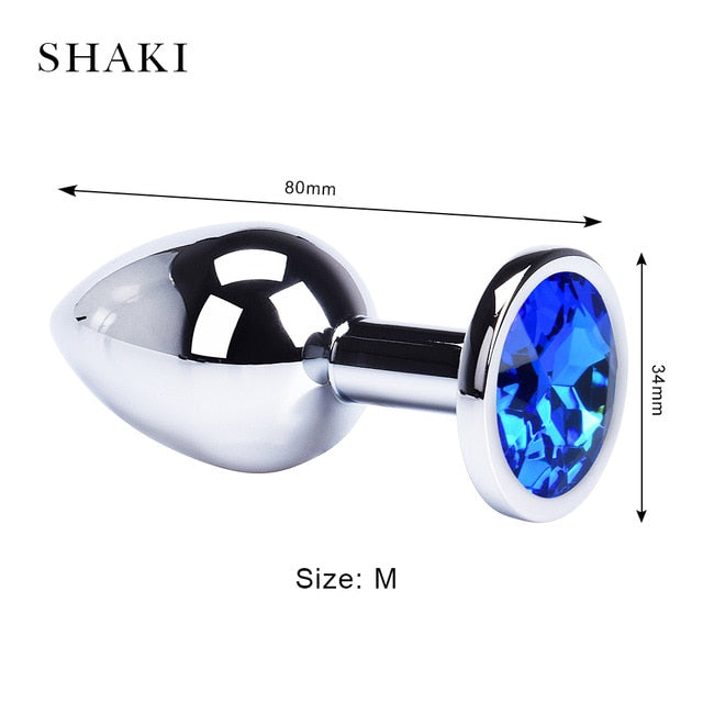 Anal Sex Toys Butt Plug Tail Crystal - Fefe's Fantasy Boutique