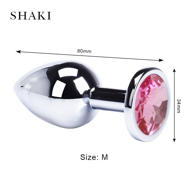Anal Sex Toys Butt Plug Tail Crystal - Fefe's Fantasy Boutique