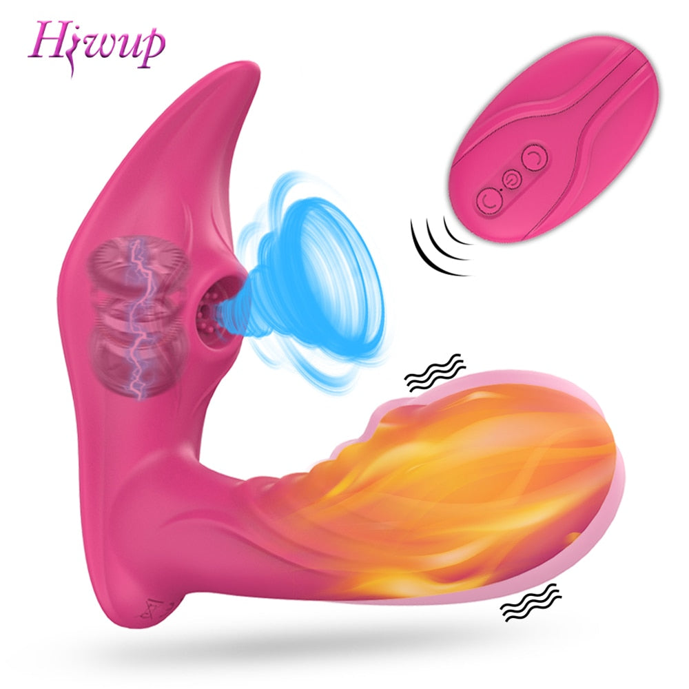 Wireless Remote Control Sucking Vibrator for Women Fefe's Fantasy Boutique Wireless Remote Control Sucking Vibrator for Women Fefe's Fantasy Boutique