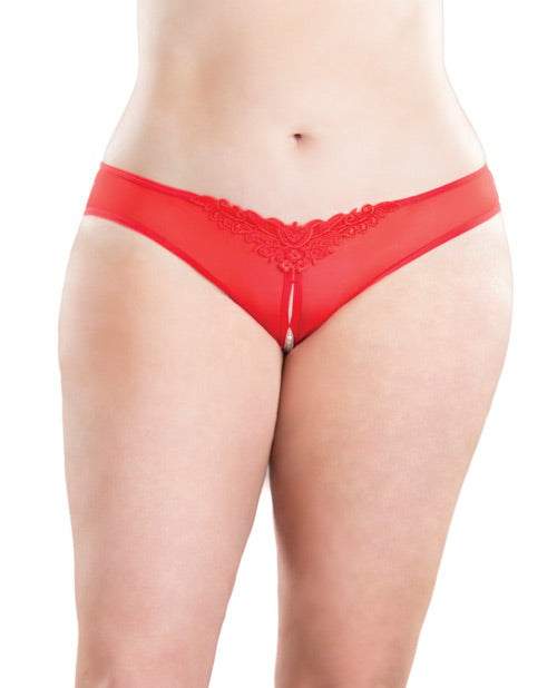 Crotchless Thong - Fefe's Fantasy Boutique